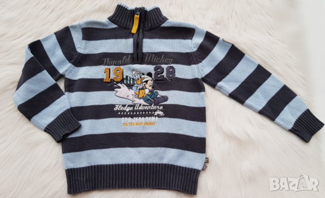 Пуловер Мики Маус на Disney 3-4 години , снимка 4 - Детски пуловери и жилетки - 34170499