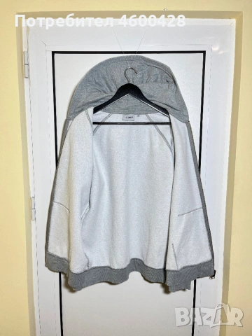 Мъжки суичър с цип и качулка Carhartt Chase Hooded (оригинал размер XL, снимка 3 - Суичъри - 53344071