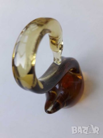 Стара стъклена фигурка , снимка 16 - Антикварни и старинни предмети - 29875383