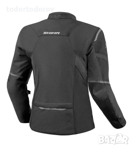 Дамско текстилно мото яке SHIMA RUSH Black,4 сезона,протектори, снимка 2 - Аксесоари и консумативи - 50596676