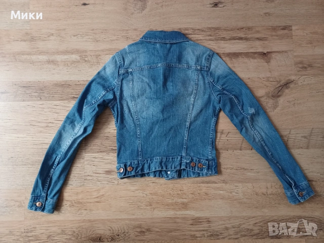 Дамско дънкено яке H&M, снимка 2 - Якета - 54236268