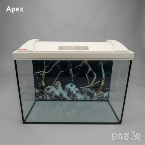 Качествен немски аквариум EHEIM с капак и заден фон. Ехейм 84л 60x35x40см.Немски аквариум/терариум , снимка 3 - Аквариуми - 54006610
