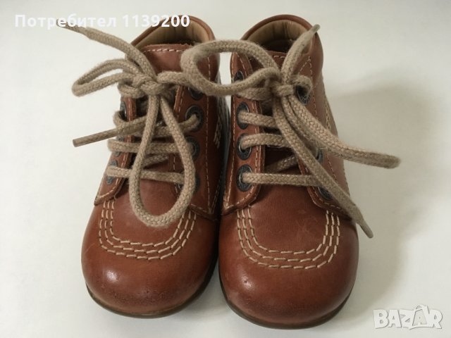 обувки боти KicKers естествена кожа 20 номер супер състояние, снимка 6 - Детски боти и ботуши - 31012071