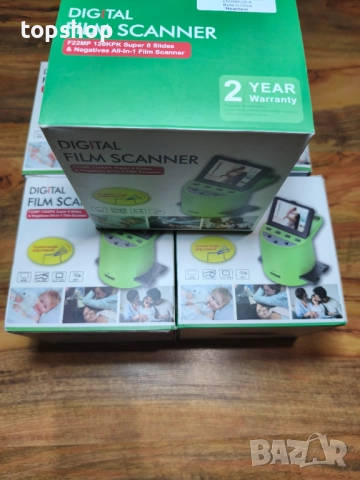 Нов, WIFI скенер за диапозитиви и негативи  с 3,5-инчов LCD дисплей и проложение за андроид и айфон, снимка 9 - Друга електроника - 52807203