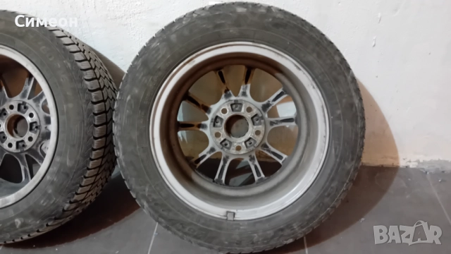 Оригинални джанти BMW 16" 7JX16 H2 със зимни гуми Debica Frigo HP2 8mm грайфер made in France., снимка 15 - Гуми и джанти - 51725188