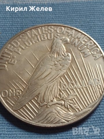 Монета 1 долар 1923г. САЩ РЕПЛИКА на Американския сребърен долар за КОЛЕКЦИЯ 30019