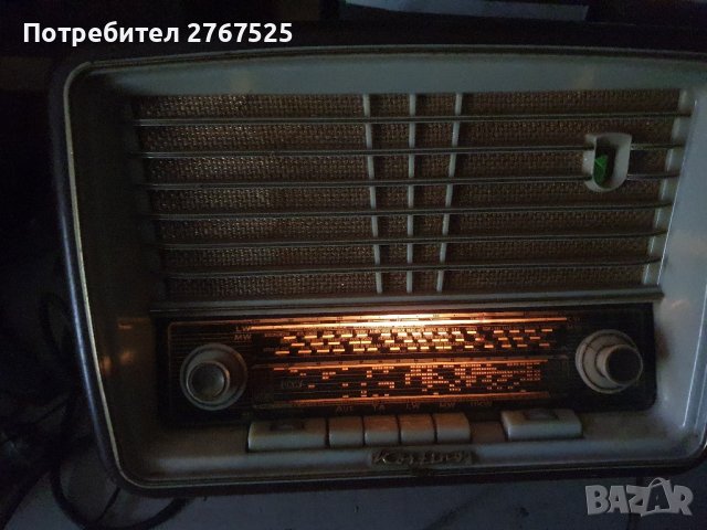 1957г Старо Немско Радио Korting Piccolino 805w, снимка 2 - Колекции - 42653341