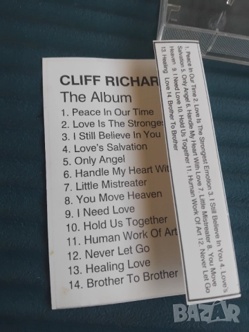 Cliff Richard The album - аудио касета музика, снимка 2 - Аудио касети - 52395155