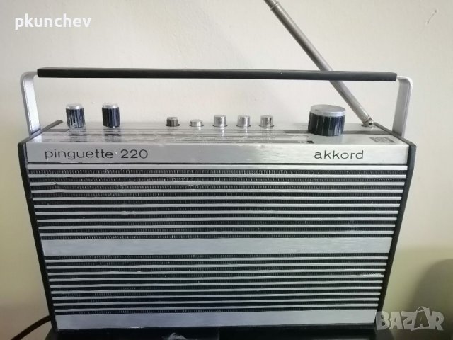 Ретро радиоприемник ACCORD PINGUETTE 220, снимка 1 - Радиокасетофони, транзистори - 39858783