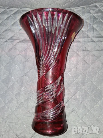 Ваза оловен кристал  Bleikristall 24% Germany , снимка 14 - Антикварни и старинни предмети - 51322798