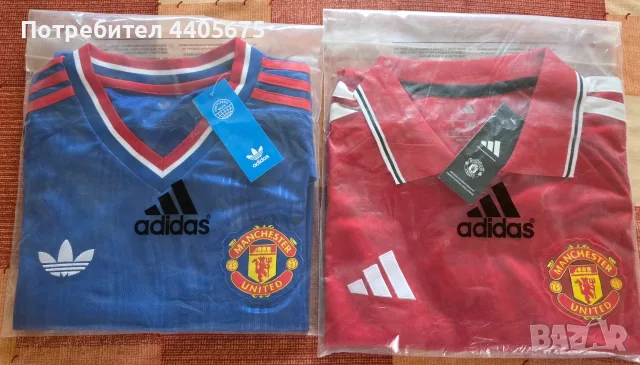 НОВИ! Две мъжки тениски Manchester United 2026/27