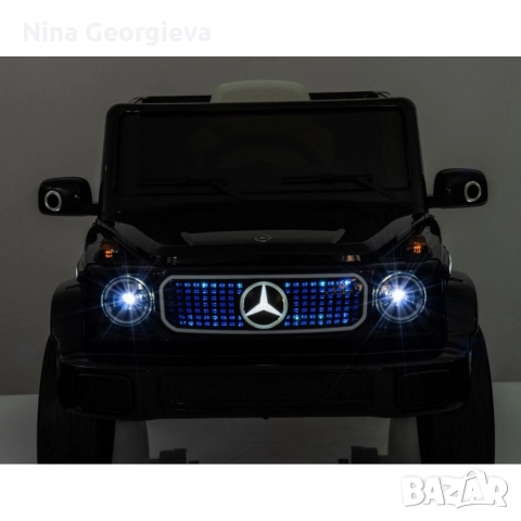 Акумулаторен джип Mercedes EQG Electric G-Class 12V с отварящи се врати меки гуми 4x4, снимка 9 - Коли, камиони, мотори, писти - 52859282