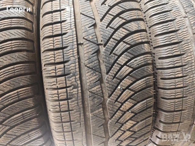 4бр.зимни гуми 235/55/17 Michelin, снимка 3 - Гуми и джанти - 54106824