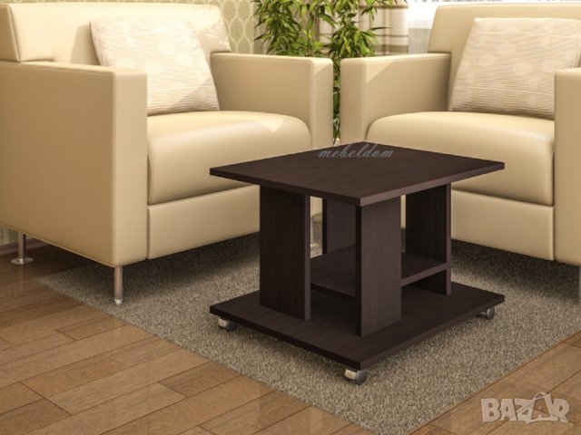 Холна маса 80/65/55см. на колелца(код-2388), снимка 2 - Маси - 30980736