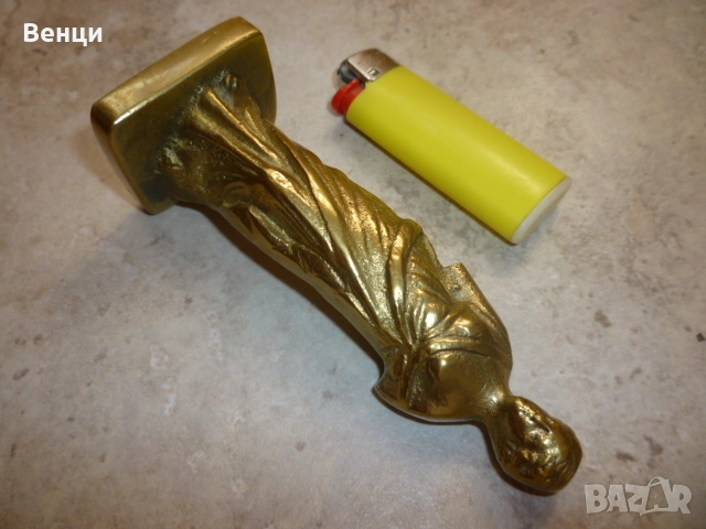 Бронзова Фигура Статуетка, снимка 6 - Антикварни и старинни предмети - 51830061