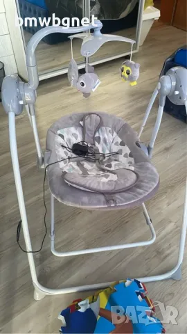 Chipolino Електрическа люлка - шезлонг Нукс, снимка 3 - Детски шезлонги - 56313711
