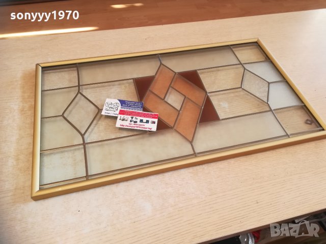 витраж 64х36см 1801211644, снимка 9 - Колекции - 31468635