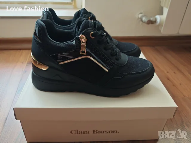 Черни сникърси и кецове естествена кожа , снимка 9 - Дамски ежедневни обувки - 47462873