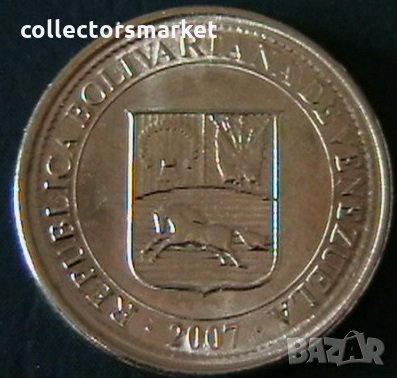 10 центимос 2007, Венецуела, снимка 2 - Нумизматика и бонистика - 32141382