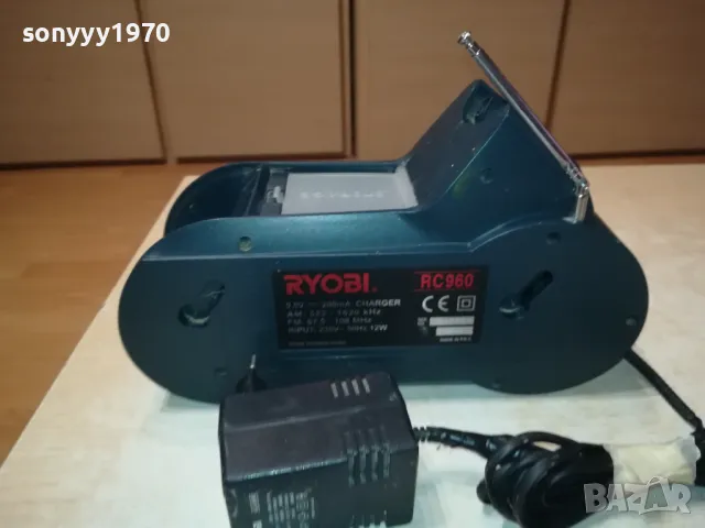 RYOBI-СТРОИТЕЛНО РАДИО И ЗАРЯДНО 0801250813, снимка 18 - Радиокасетофони, транзистори - 48595204