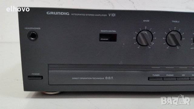 Стерео усилвател Grundig V101, снимка 5 - Ресийвъри, усилватели, смесителни пултове - 29952084