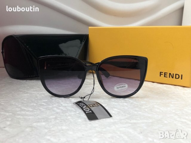 Fendi 2022 дамски слънчеви очила тип котка с лого, снимка 5 - Слънчеви и диоптрични очила - 37098691