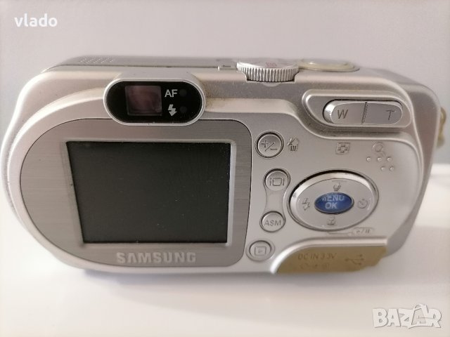 Цифров фотоапарат Samsung Digimax A5, снимка 2 - Фотоапарати - 44240363