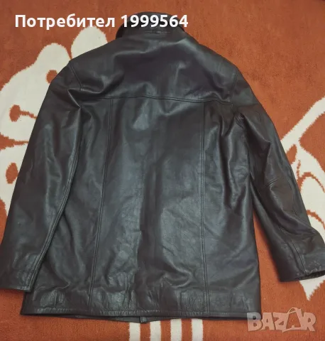 Мъжко кожено яке, естествена кожа, снимка 7 - Якета - 56461386