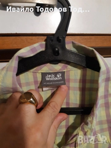 Дамска бутикова риза с къс ръкав Jack Wolfskin , снимка 7 - Ризи - 51554953