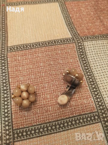 Обици с клипс нови 