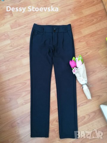 Тъмносин официален панталон , снимка 2 - Панталони - 40299813