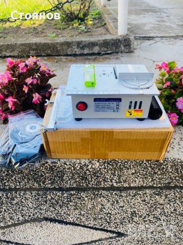 Настолен циркуляр 12 Хил оборота малък размер , за моделиране , фино рязане, снимка 4 - Циркуляри - 42133848