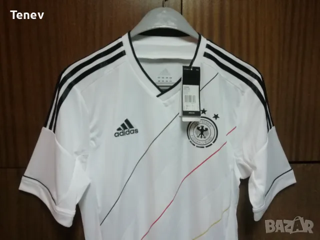 Germany Adidas 2012/2013 нова оригинална тениска фланелка футболна Германия размер S, снимка 3 - Тениски - 48606784
