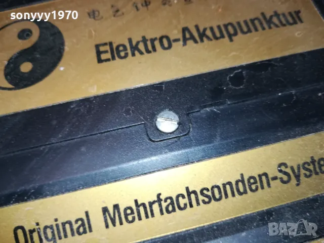 ELEKTRO-AKUPUNKTUR-АКУПУНКТУРА-УРЕД В КУФАР-ВНОС ФРАНЦИЯ 1702251739, снимка 12 - Медицинска апаратура - 49168394