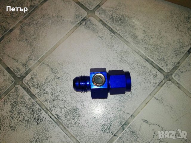 Преходник, манометър, нипел, фитинг 4AN и 6AN с изход за монтаж на манометър, снимка 3 - Аксесоари и консумативи - 37574800
