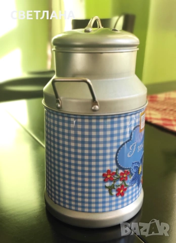 Метална  касичка, снимка 8 - Декорация за дома - 54246568