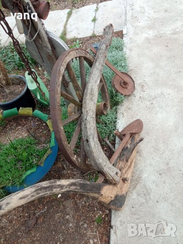 Автентично дървено рало, снимка 4 - Антикварни и старинни предмети - 40303993