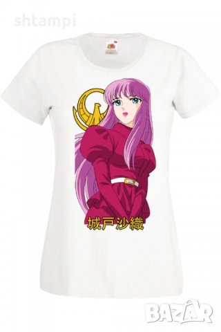 Дамска тениска Saint Seiya Athena,Анимация,игра,Празник,Повод., снимка 2 - Тениски - 38074164