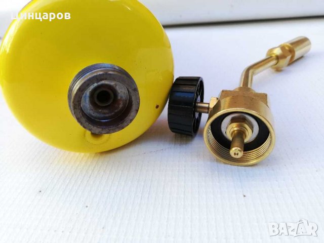 Горелка с флакон мап газ,подгряване,топене,спояване, снимка 6 - Други машини и части - 31266971