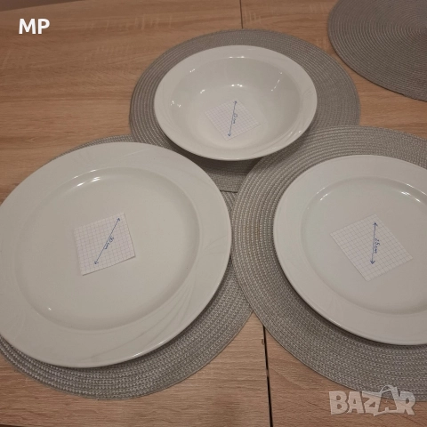 Порцеланови чинии к-т 18 части Lubiana/Arcadia, снимка 2 - Прибори за хранене, готвене и сервиране - 52872593