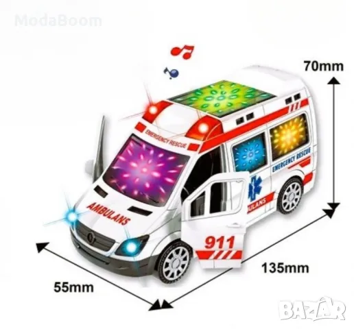 Линейка с автентични звуци и светлини, снимка 2 - Коли, камиони, мотори, писти - 48870004