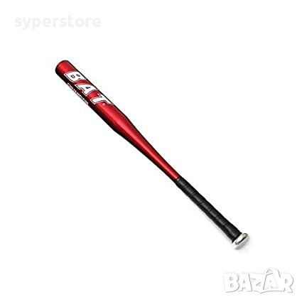 Бейзболна бухалка алуминиева 77см Digital One SP00738 _30 червена Baseball Bat, снимка 1 - Бейзбол - 40001618