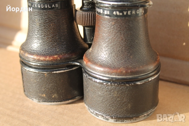 Рядък военен Немски бинокъл ''P.Dorffel Berlin Busch'', снимка 6 - Антикварни и старинни предмети - 52565248