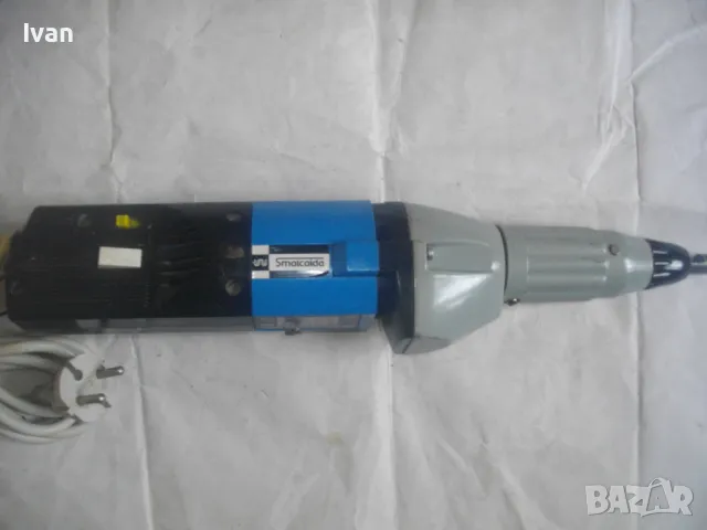 Промишлен Индустриален ЕЛЕКТРИЧЕСКИ ПРАВ ШЛАЙФ за завинтване винтове М3-М6 ГДР SMALCALDA VEB DDR , снимка 4 - Други инструменти - 47601423