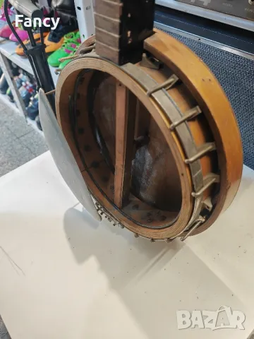 Старо банджо, снимка 5 - Антикварни и старинни предмети - 47442377