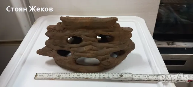 глинена декорация за аквариум