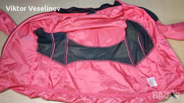 Swix Олекотено Дамско Яке с Цип Размер S Ветровка Розова, снимка 8 - Якета - 52337152
