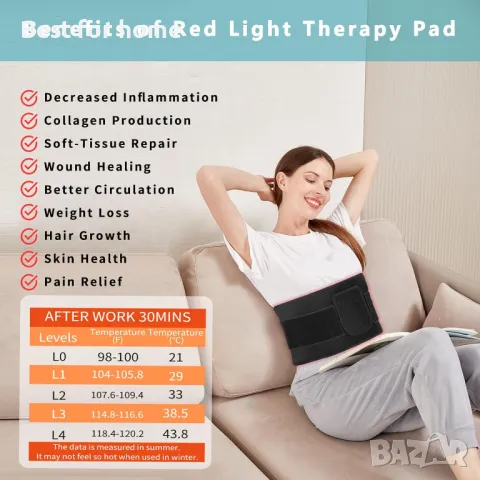 Терапия с червена светлина за тяло, снимка 2 - Друга електроника - 49469946