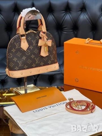 чанти LOUIS VUITTON ALMA BB 23.5 cm x 17.5 cm , снимка 7 - Чанти - 51224749