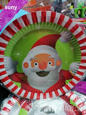 Коледни чинийки големи, снимка 1